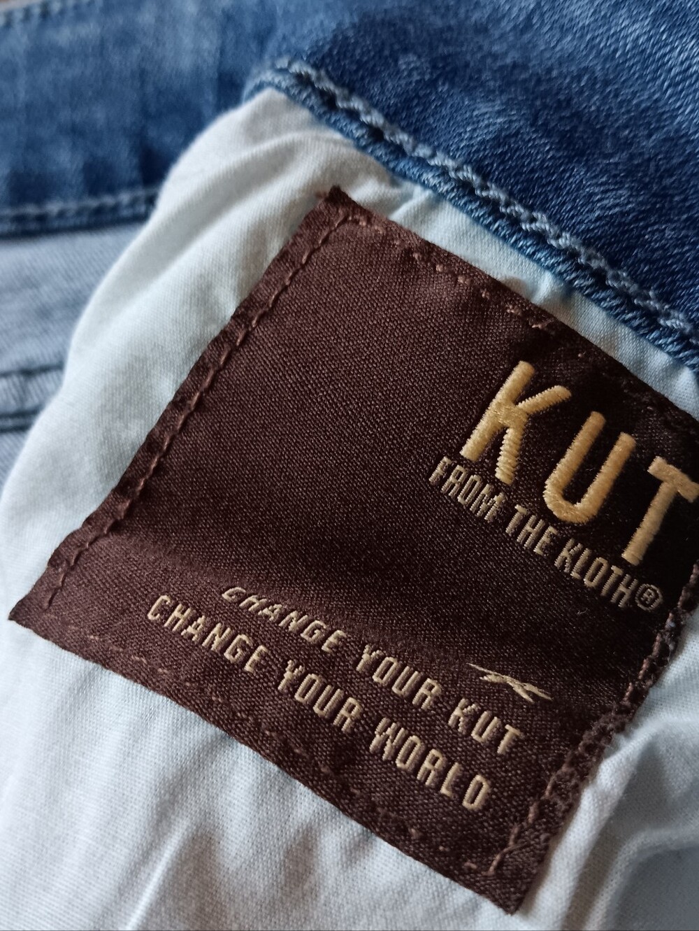 High Rise Toothpick Skinny Blue Jeans Kut From The Kloth Womens Size 6 - Picture 8 of 10